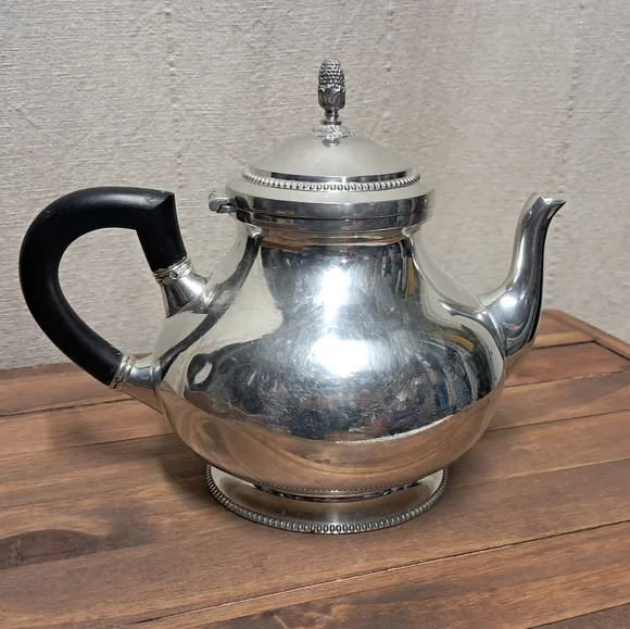 Pewter Teapot By Rose Design International - Picture 5 of 8